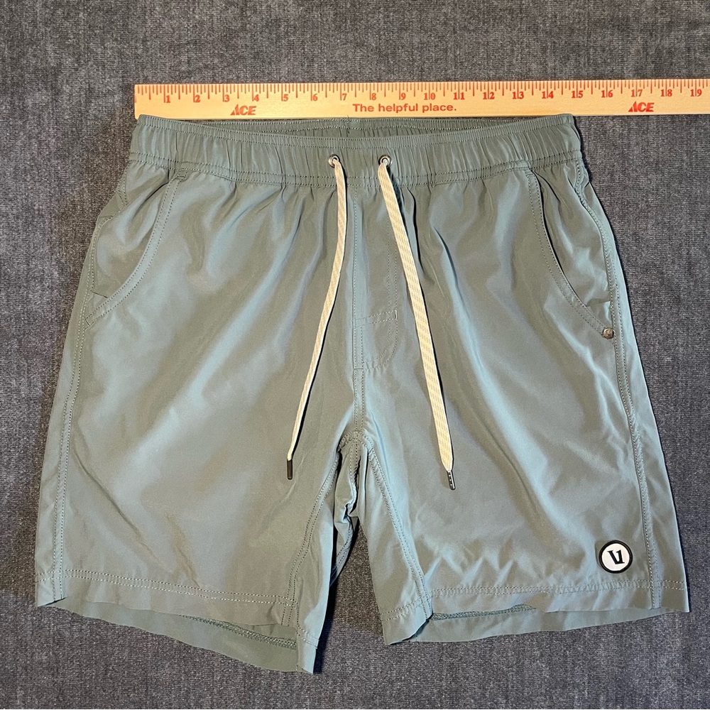 Vuori Kore Short Men’s Size M 7" Dusty Pine Athletic Training Lined gym - Picture 3 of 9